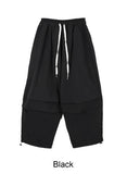 Freak pintuck nylon balloon pants