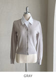 Meren Shirt Layered Knit Cardigan