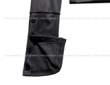 Burnt V-neck Button Long Sleeve