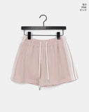 Arch track lace banding shorts short pants