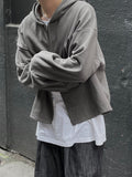 Heavy Crop YKK 2way Hooded Jacket