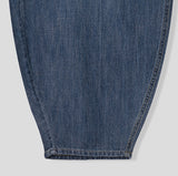 Woody Linen Balloon Denim Pants