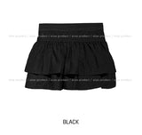 Gloy Wrinkle Flared Pants Skirt