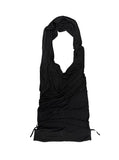 Desert Cowl Neck Hooded Drape Top