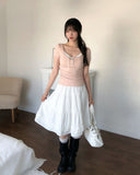 Alice Layered Button Short Sleeve