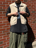 Nylon Pigment Washed Vest