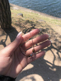 Beo Wood Gemstone Beads String Necklace