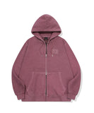 [2-WAY] Rust Patch Pigment Hood Zip-Up