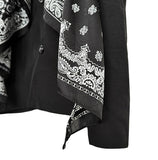 Bandana scarf half shirt