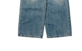 Aker Hood Washing Wide Denim Pants