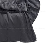 Hypee Check Tiered Midi Skirt
