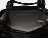 Clun Stud Eyelet Buckle Leather Shoulder Bag