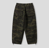 Rio camo damage back pocket balloon pants