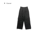 Cons String Cargo Pintuck Wide Pants