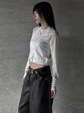Basic see-through cardigan
