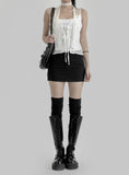 Scarf chiffon bustier