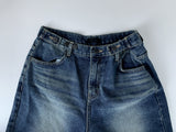 Windbreaker y2k denim wide pants