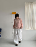 [BAONHAUS] Mitboss Nylon Banding Wide Pants
