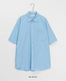 [unisex] Delve Nylon Over Short Sleeve Shirt