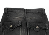 Rition Back Pocket Wash Wide Pants