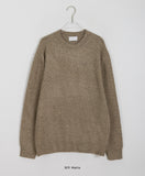 [unisex] Elvan Round Color Over Knit