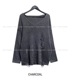 Damage Deep V-neck Knitwear