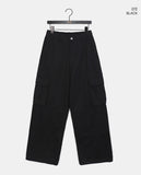Linju string pocket cargo long pants