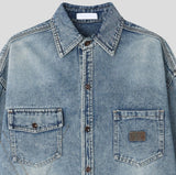Hamb Work Patch Denim Shirt