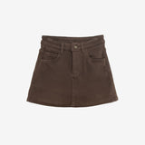 Lana Brushed A-line Skirt