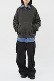 Det Washed Cropped Hoodie