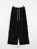 [unisex] Hatimo Banding String Jacquard Balloon Pants