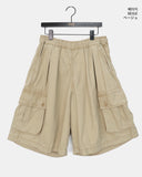[MADE] Kinch Pigment Washing Cargo Shorts Bermuda Pants