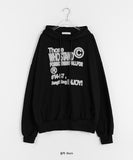 Coolit Lettering Over Hoodie