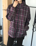 [MADE] Dorman Checkered Windbreaker Nylon Hooded Zip-Up