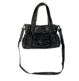 Appen Big Vintage Leather Bobusang Shoulder Bag