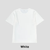 Philip U-neck knit short sleeve T-shirt