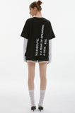 mega label t-shirt