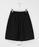 [BAONHAUS] Senin Dot Banding Bermuda Pants