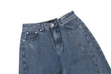 Wir Side Pintuck Wide Denim