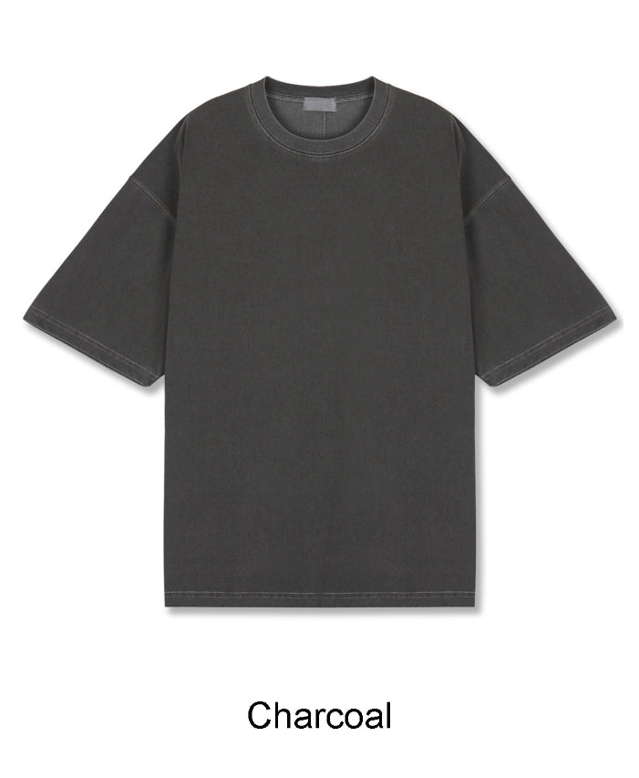 SATIIIZ (サティーズ) - エランピグメントスリット半袖Tシャツ / Elan Pigment Slit Short-Sleeved T- shirt – einz.jp