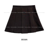 Tiba pleats mini skirt