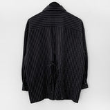 Teez Backslit Stripe Shirt