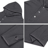 Niello Waffle Hooded Long Sleeve