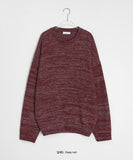 [unisex] Konde Bokashi Round Over Knit