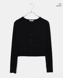 Waing Bustier Long Sleeve Cardigan Set
