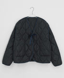 [BAONHAUS] Aland 2oz reversible ribbon quilting padding jumper