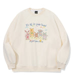Buddy Friends Raglan Sweatshirt
