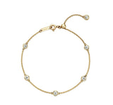 Essence Moissanite Station Bracelet