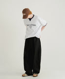 Turn Dyeing Like Linen Banding Pants