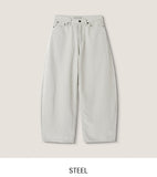 Toki Cross Studded Adjust Wide Pants